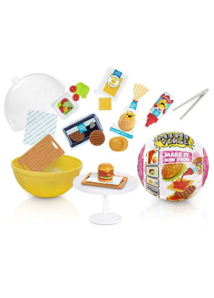 Ігровий набір для творчості "Приготуй вечерю" 505419 серії "Mini Food 3" MGA's Miniverse (367964047)