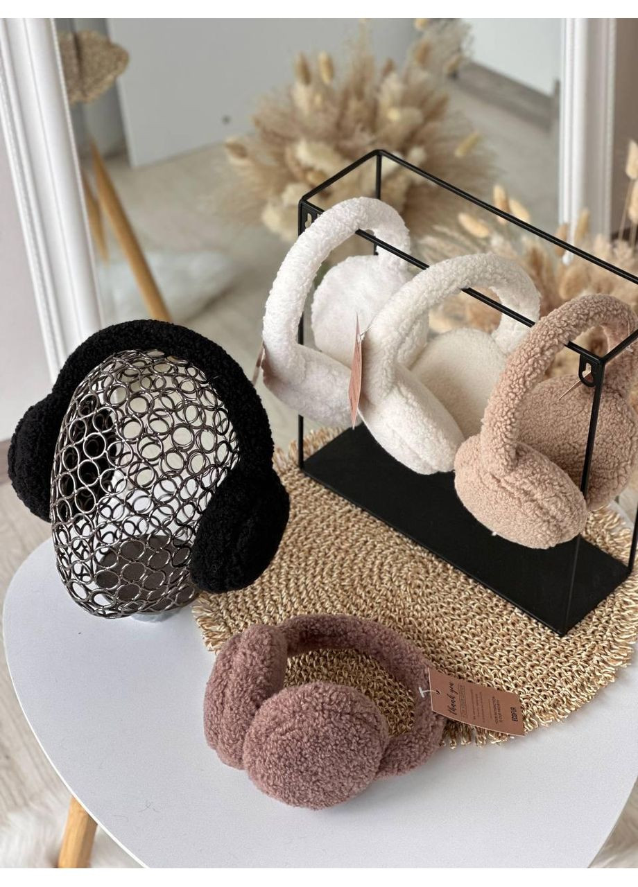 Теплые наушники зимние меховые тедди TEDDY/ Теплые наушники зимние меховые тедди TEDDY+вельвет No Brand (362918207)