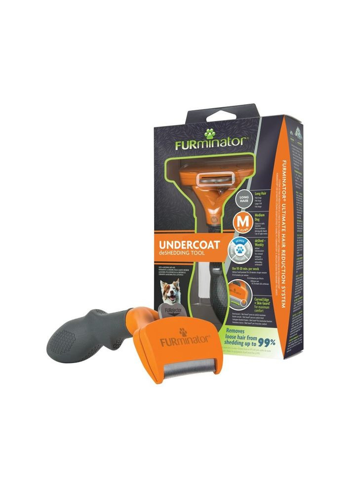 Фурмінатор для собак з довгою шерстю Long Hair розмір M Furminator (355254833)