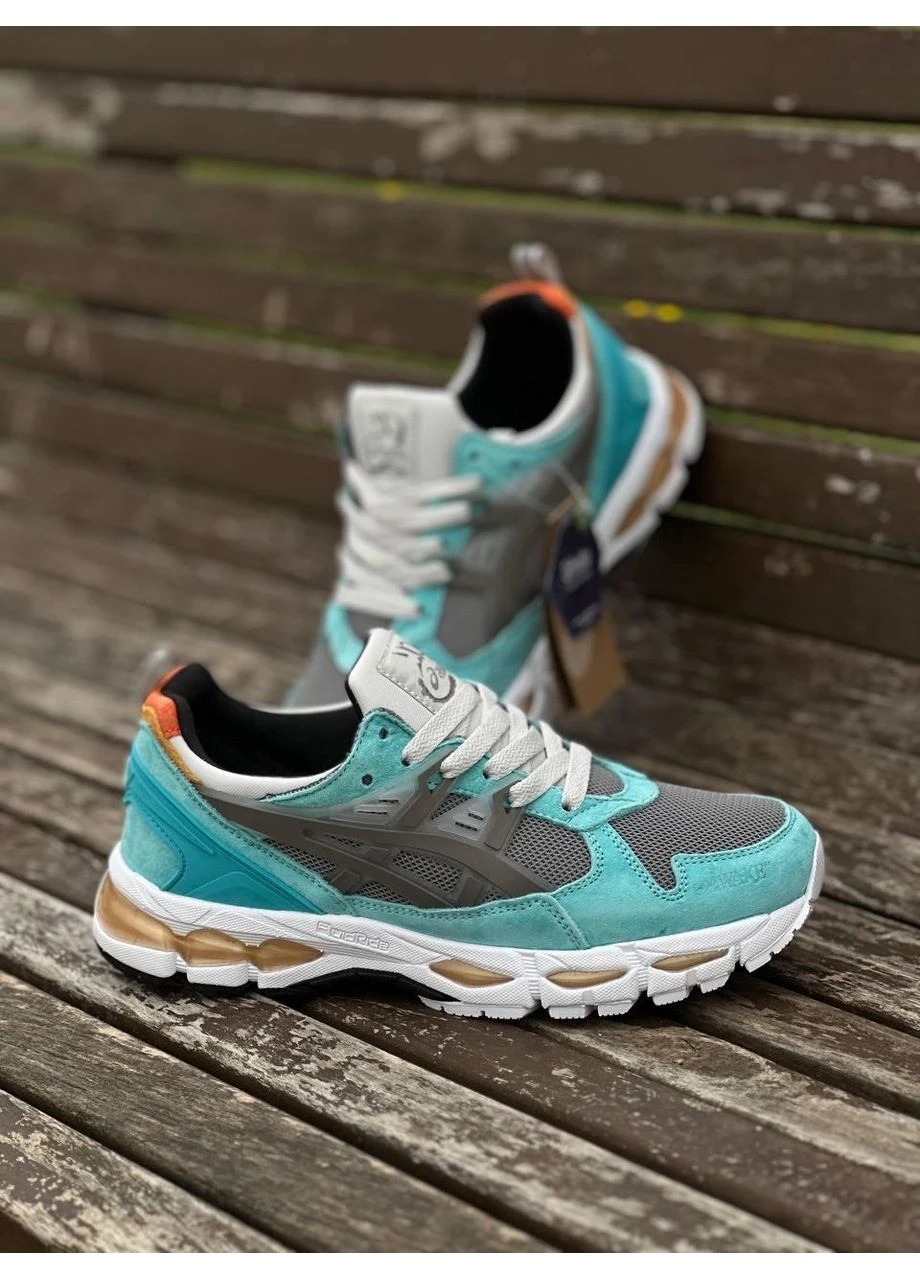 Синій кросівки чоловічі asics gel kayano blue 21 асікс гель сині демісезон No Brand