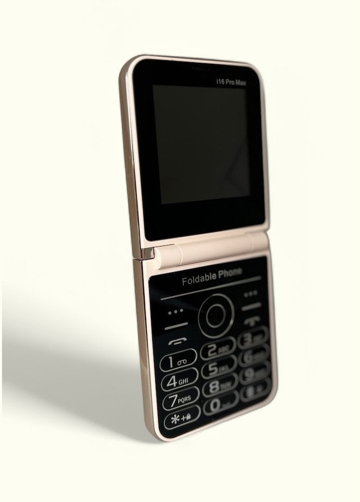 Кнопочный мобильный телефон раскладушка AIEK I16 Max на 4 сим карты Black Home (330144171)