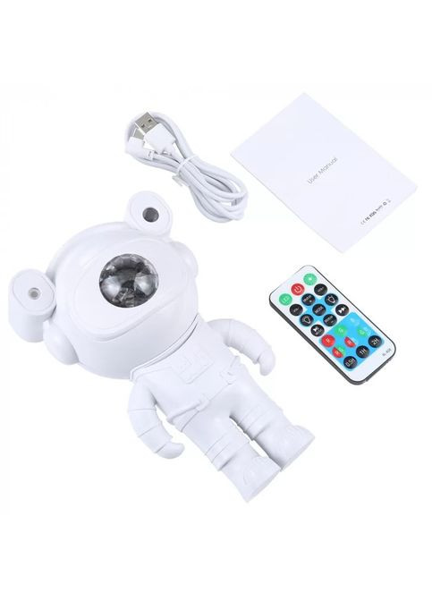 Ночник светодиодный проектор галактики космонавт с пультом ДУ и таймером (1881173059) No Brand (336545971)