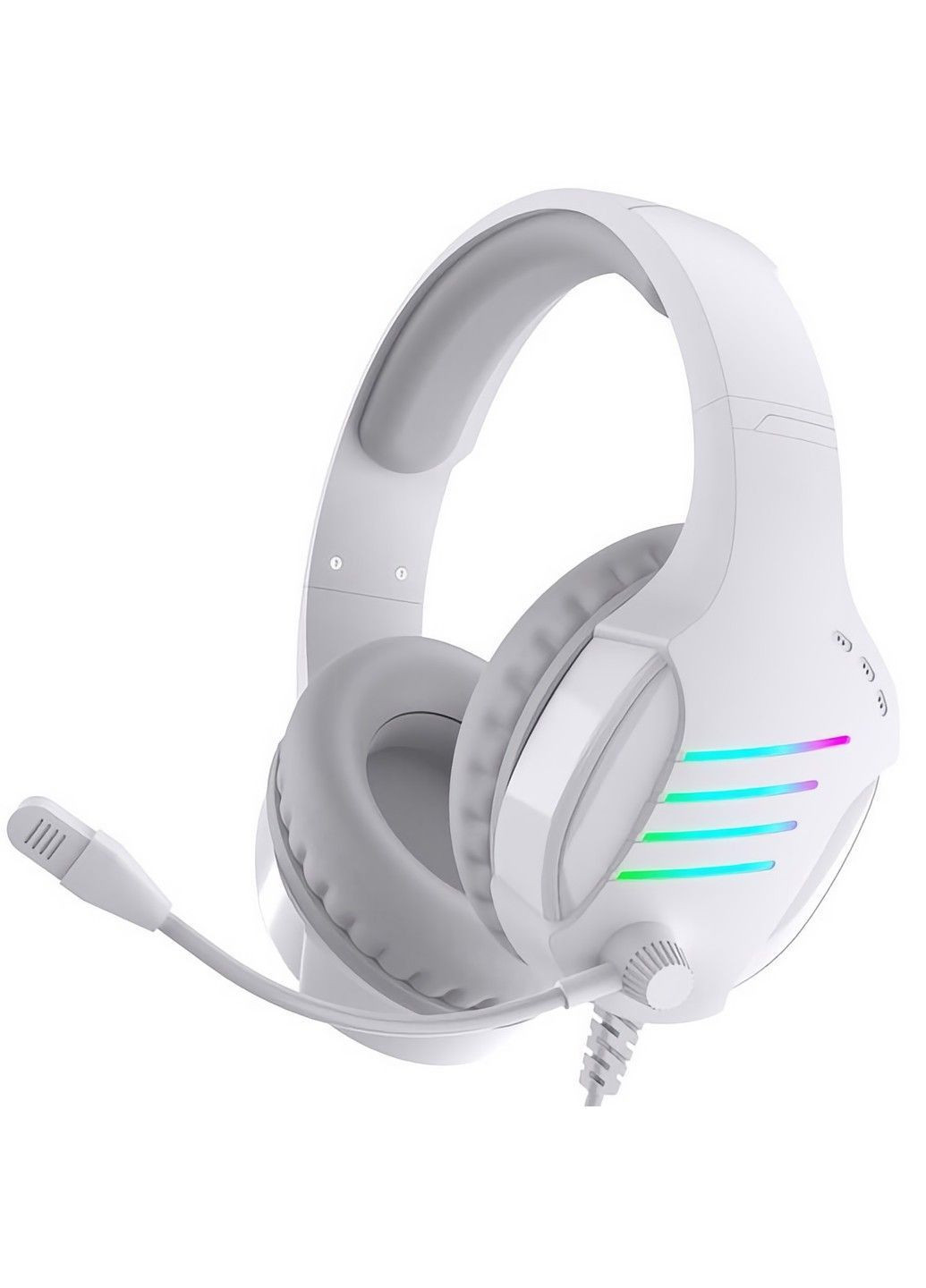 Навушники з RGB-підсвічуванням для геймерів HCG07-G7-White Langsdom (370080386)