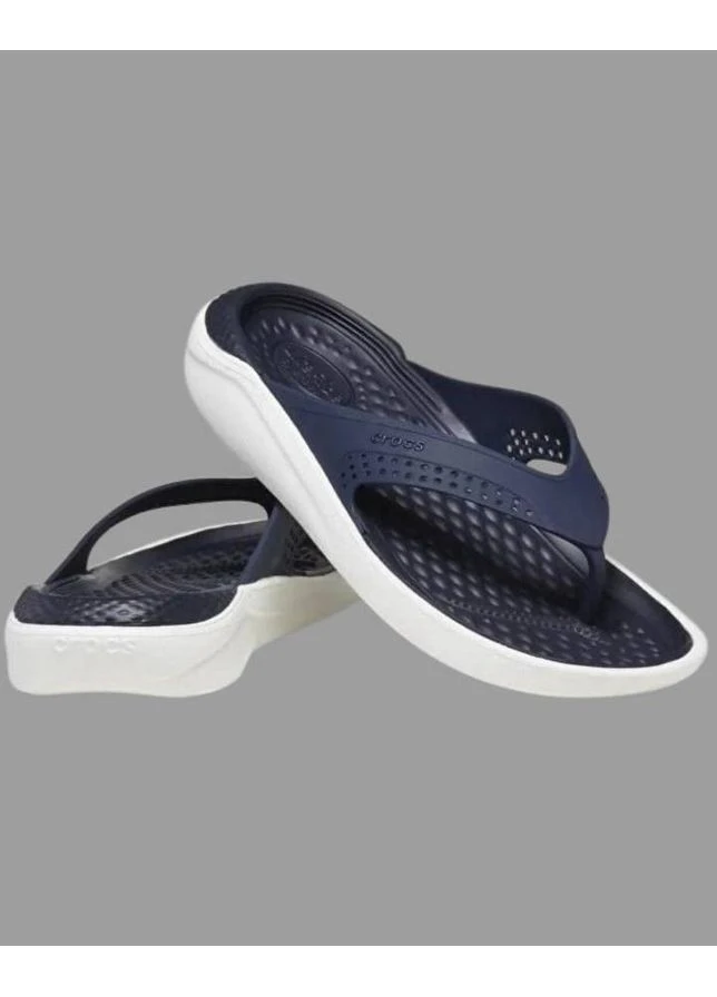 Темно-синие вьетнамки literide flip Crocs