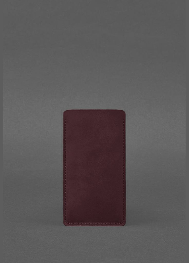 Шкіряний чохол для iPhone 12 Бордовий Crazy Horse (A-027646) BlankNote (329899518)