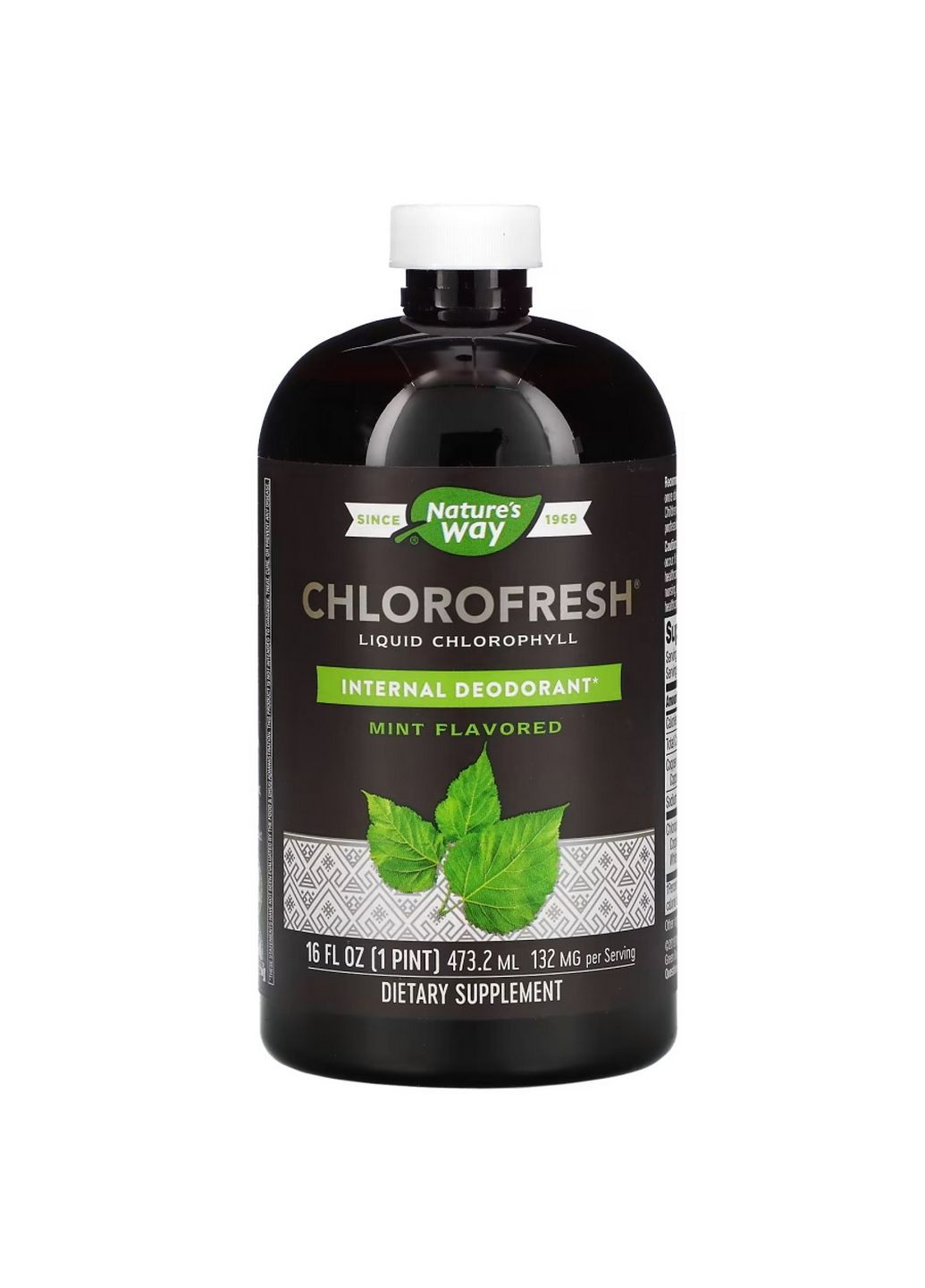 Натуральная добавка Chlorofresh Liquid, 480 мл Nature's Way (293482967)