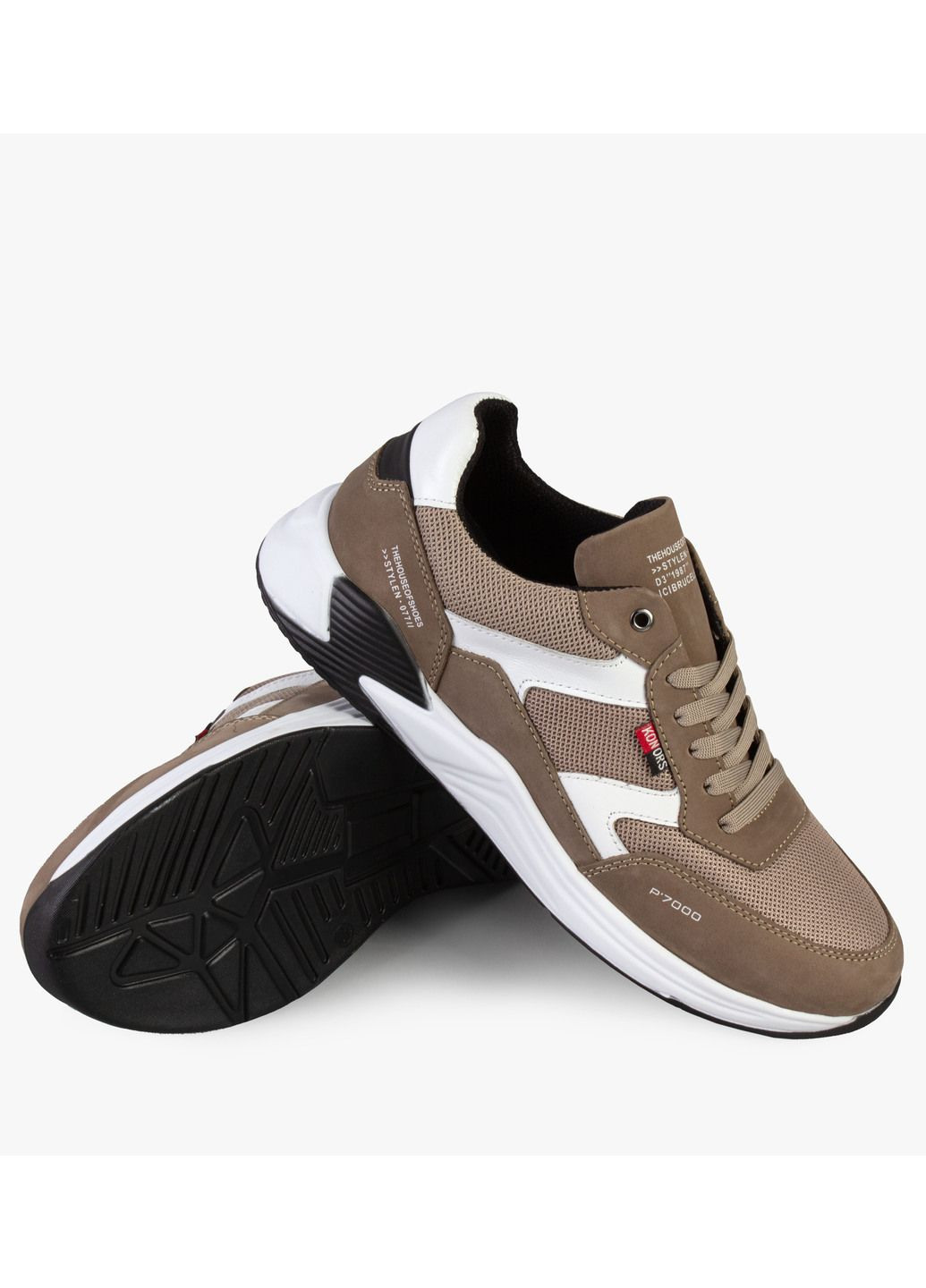 Бежеві Осінні кросівки чоловічі бренду 9200582_(1) ModaMilano