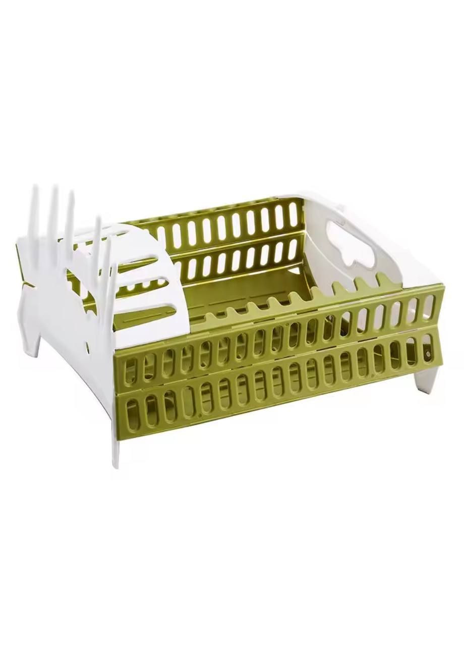 Сушилка-органайзер для посуды Collapsible compact dish rack (290049560)