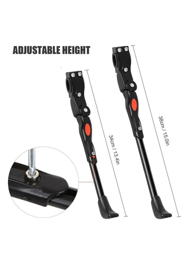 Підніжка велосипедна бічна на перо рами 24-27 No Brand (316473061)