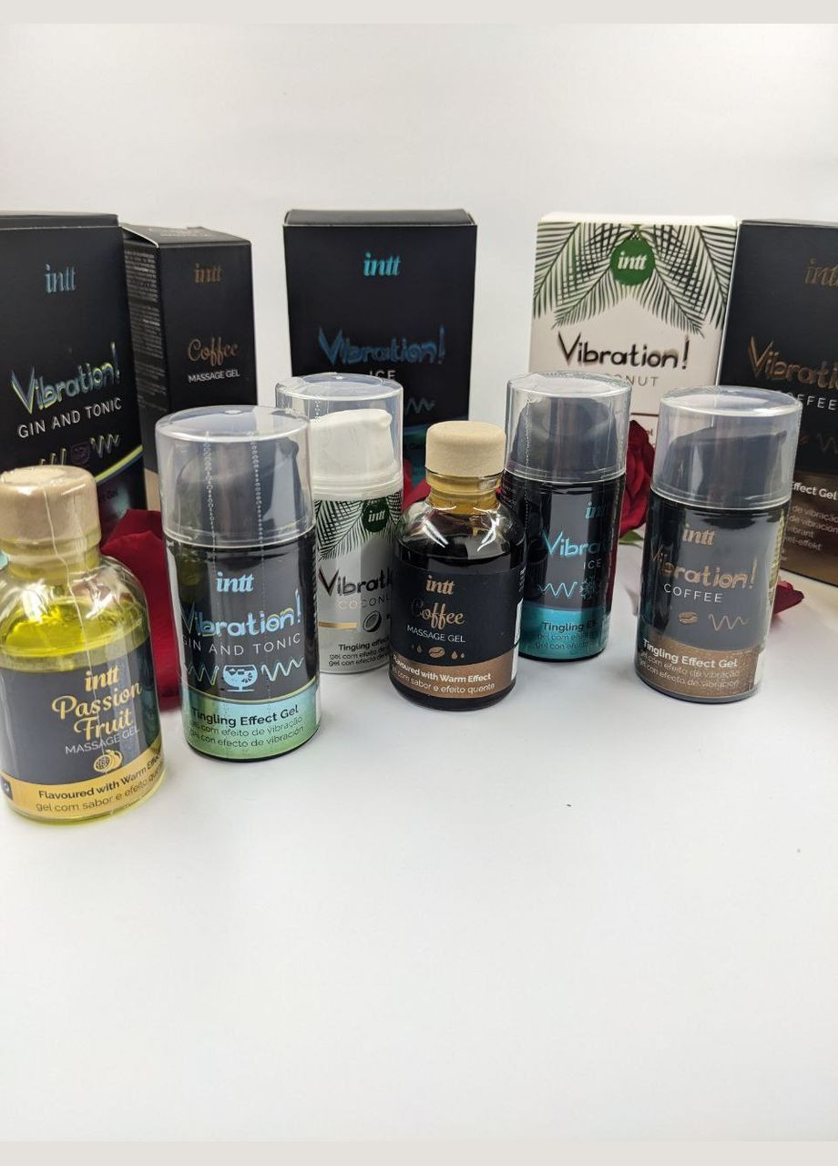 Жидкий вибратор Vibration Strawberry 15 мл Intt (315782669)