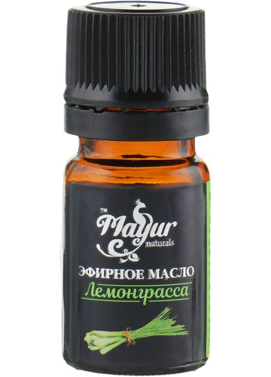Эфирное масло лемонграсса натуральное 5ml (552629-21505) Mayur (368639525)