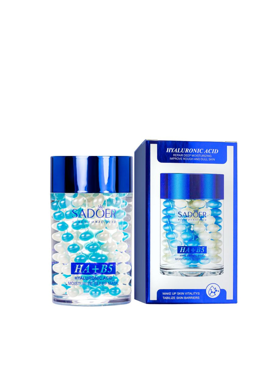 Маска для лица увлажняющая ночная HA+B5 Moisturize Sleep Mask с гиалуроновой кислотой 120 г SD51797 SADOER (302723299)