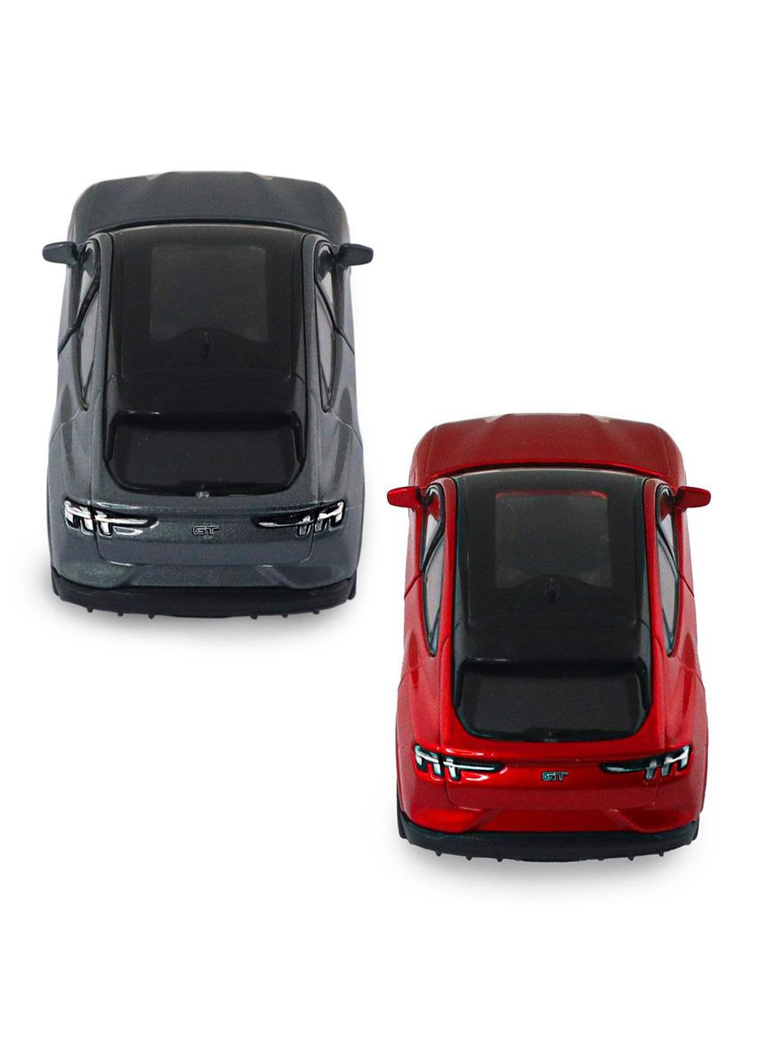 Автомодель — Ford Mustang Mach-E GT 2023 (червоний, сріблясто-сірий) TechnoDrive (342752957)