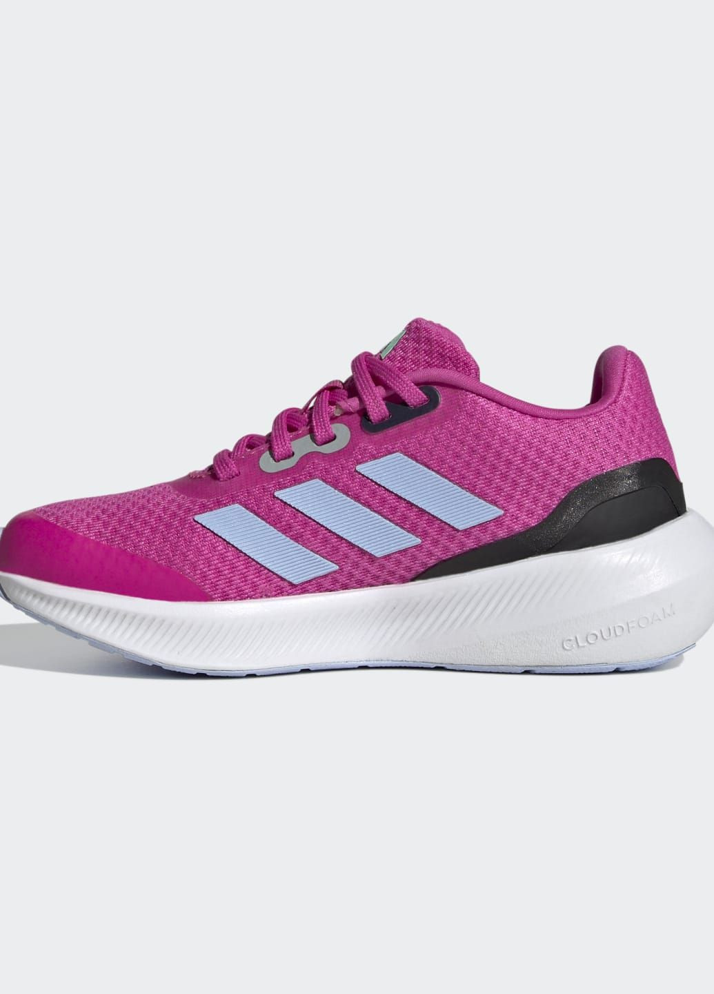 Рожеві всесезонні бігові кросівки runfalcon 3 lace adidas