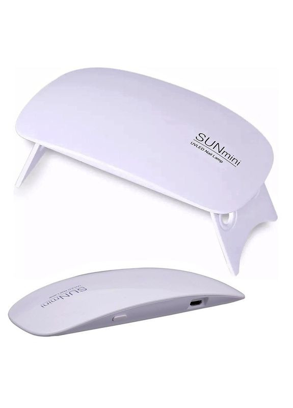 Уф лампа для гель-лака mini UV и LED, сушка для ногтей мини лампа для маникюра Розовая Sun (302890908)