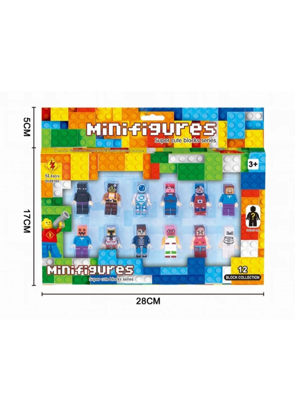 Набір фігурок Майнкрафт 12 шт. No Brand (348118763)