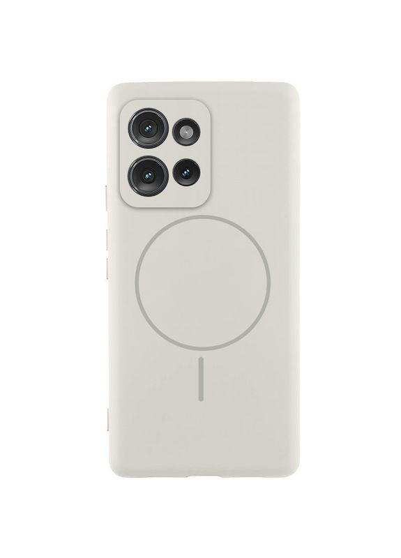 Чохол Silicone Cover Full Camera with MagFit для Motorola Moto G75 5G Білий Lakshmi (337689477)