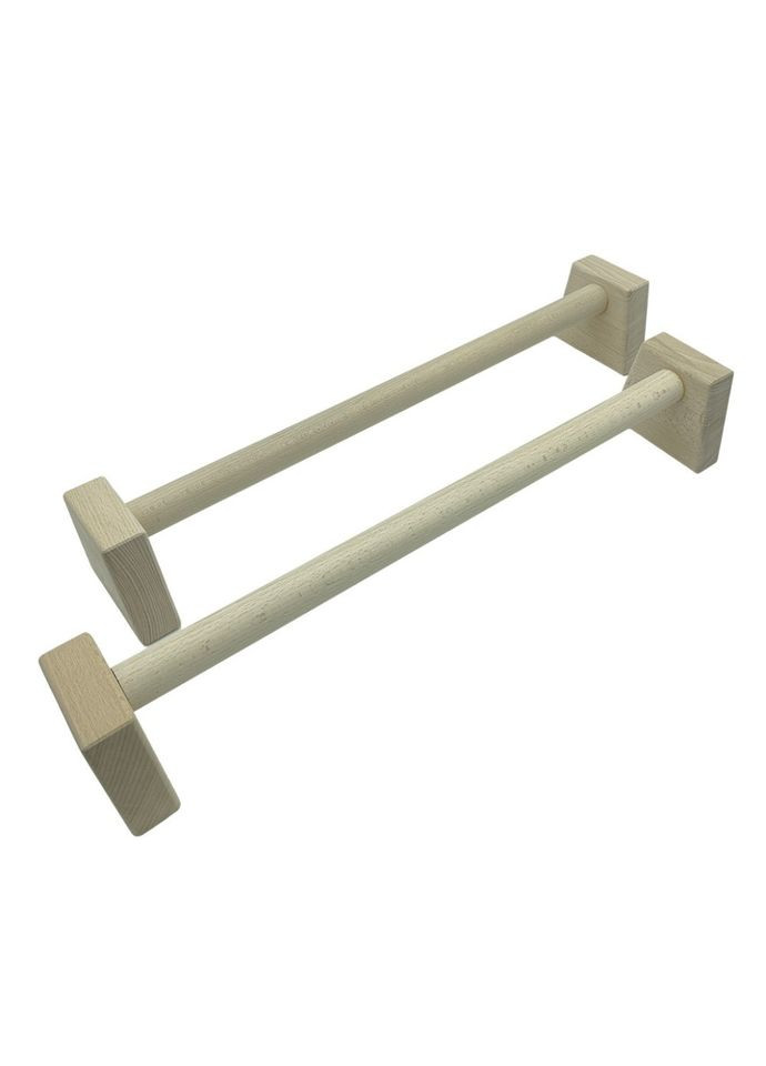 Паралетсы, упоры для отжимания деревянные Wood Gym Push Up NE-WD-50 из бука 50 см 2 шт Newt (336386638)