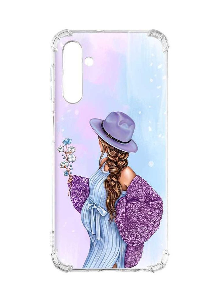 Чохол з потовщеними кутами на Samsung Galaxy A24 (A245) 4G:: В очікуванні хлопчика (принт 222) Creative (360666045)