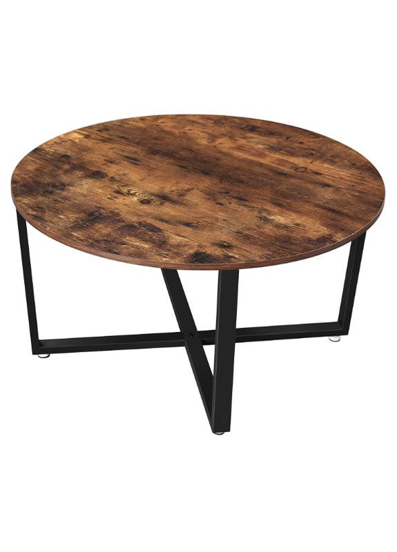 Журнальный столик Fleksi круглый в стиле Loft Leobert (301865888)