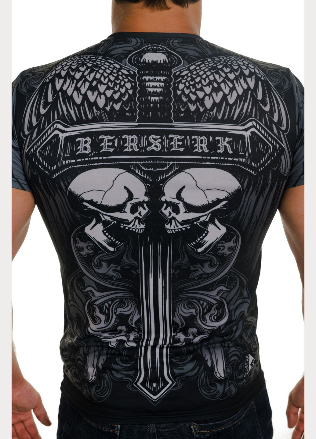Черная футболка for honor tm black (019893) Berserk Sport