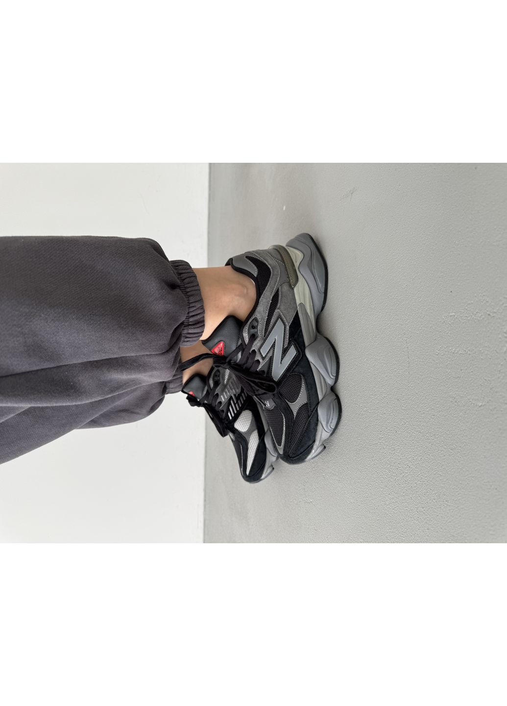 КРОССОВКИ ЖЕНСКИЕ NEW BALANCE 9060 BLACKL-0149 НЬЮ БЕЛАНС 9060 No Brand чёрные демисезоны (367169801)