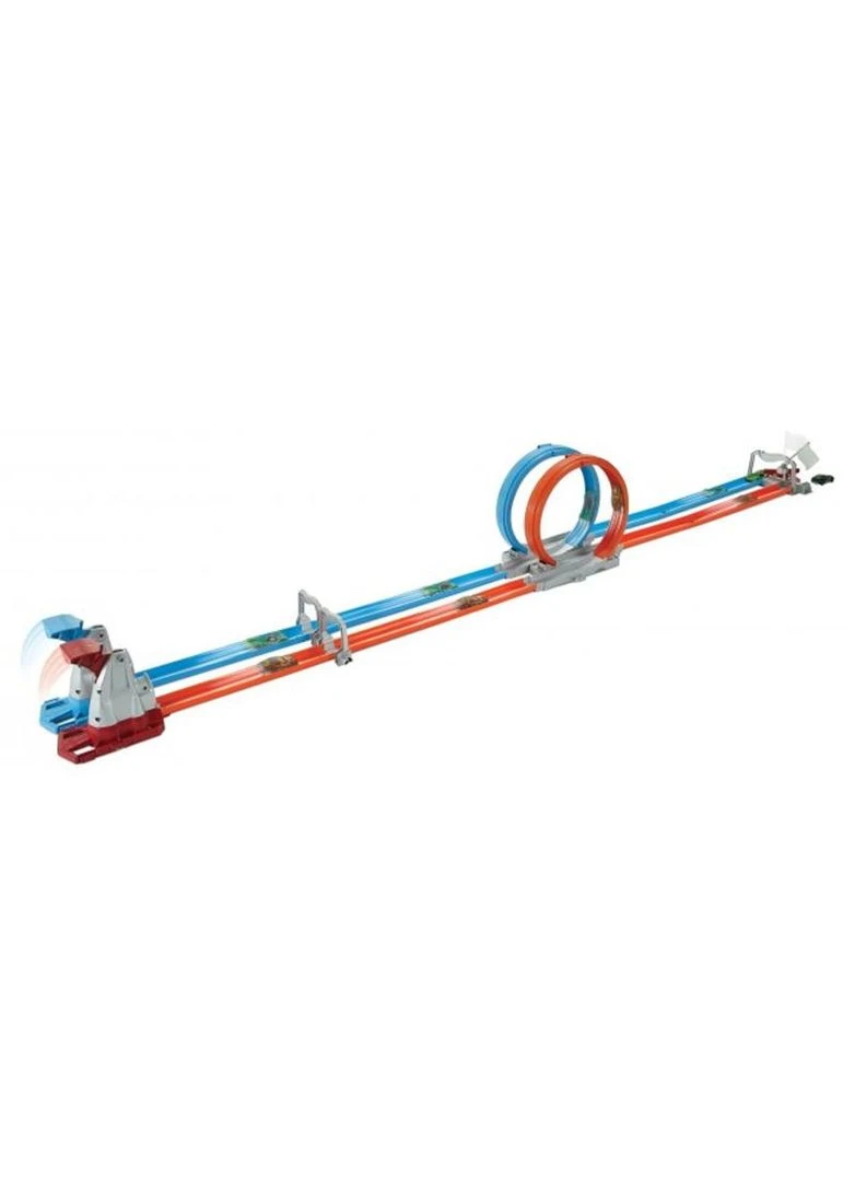 Дитячий автотрек Подвійна петля з машинками Hot Wheels Action Double Loop Dash GFH85 Mattel (389897091)