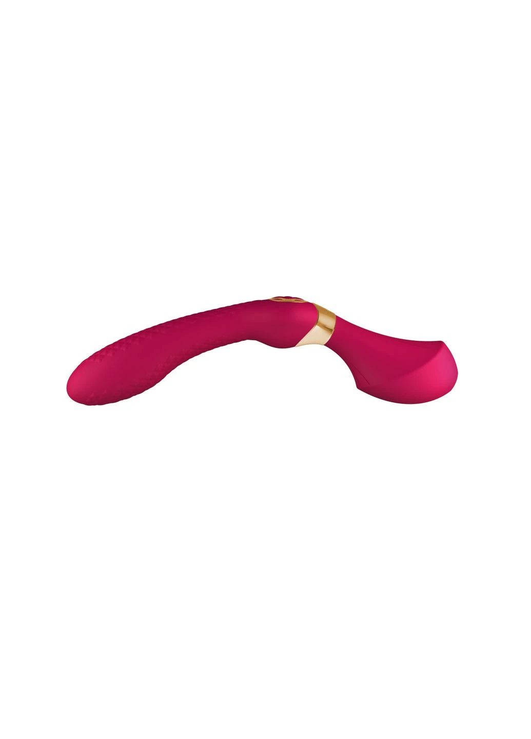 Вибромассажер Zoa Raspberry, двухсторонний - CherryLove Shunga (332209662)
