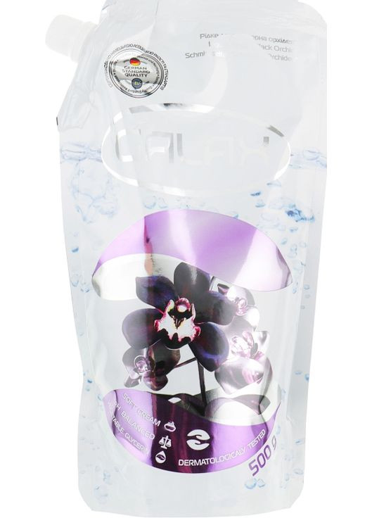 Жидкое мыло "Черная орхидея" (дой-пак) 500g (772355-20517) Galax (368608194)