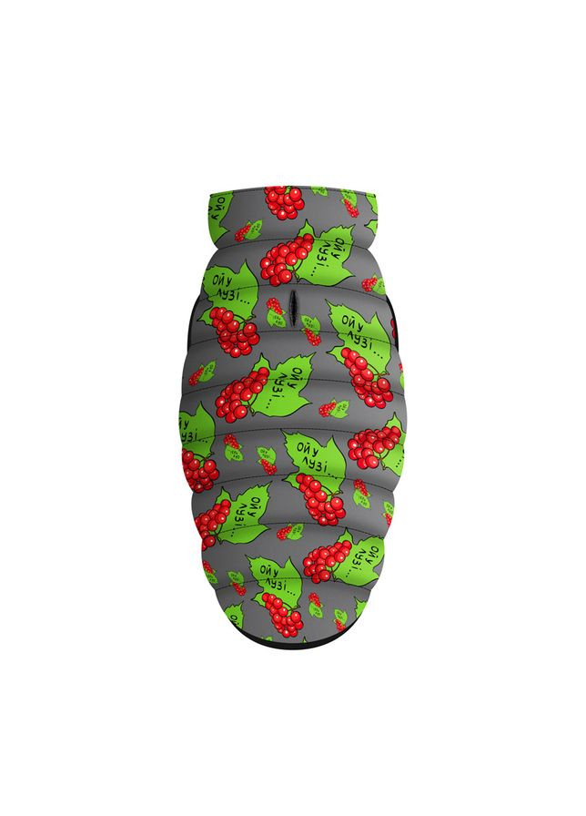 Курточка для собак Clothes малюнок "Калина",, В 77-80 см, С 50-55 см WAUDOG (363196846)