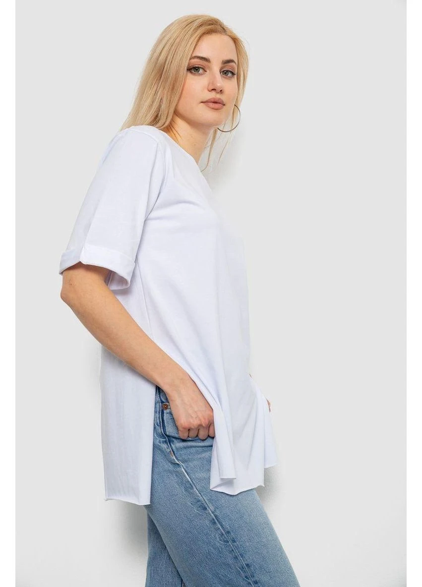 Футболка женская однотонная,, 244R1036-5 No Brand - (383047601)