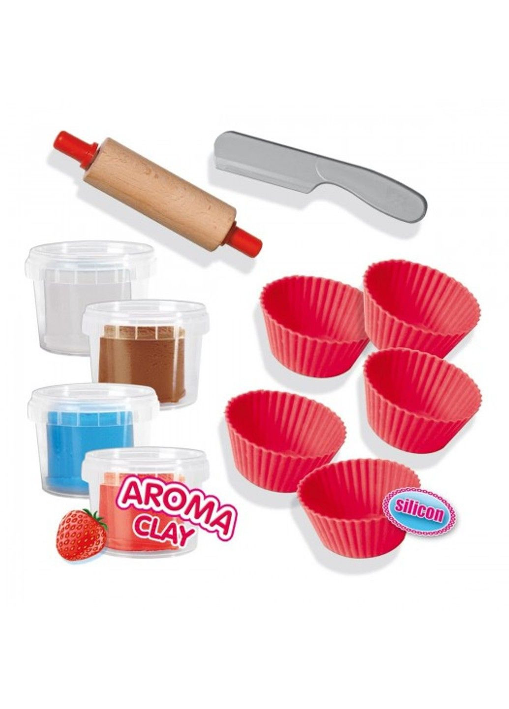 Незасихаюча Маса Для Ліплення - Фруктові Кекси Ses Creative (331299942)