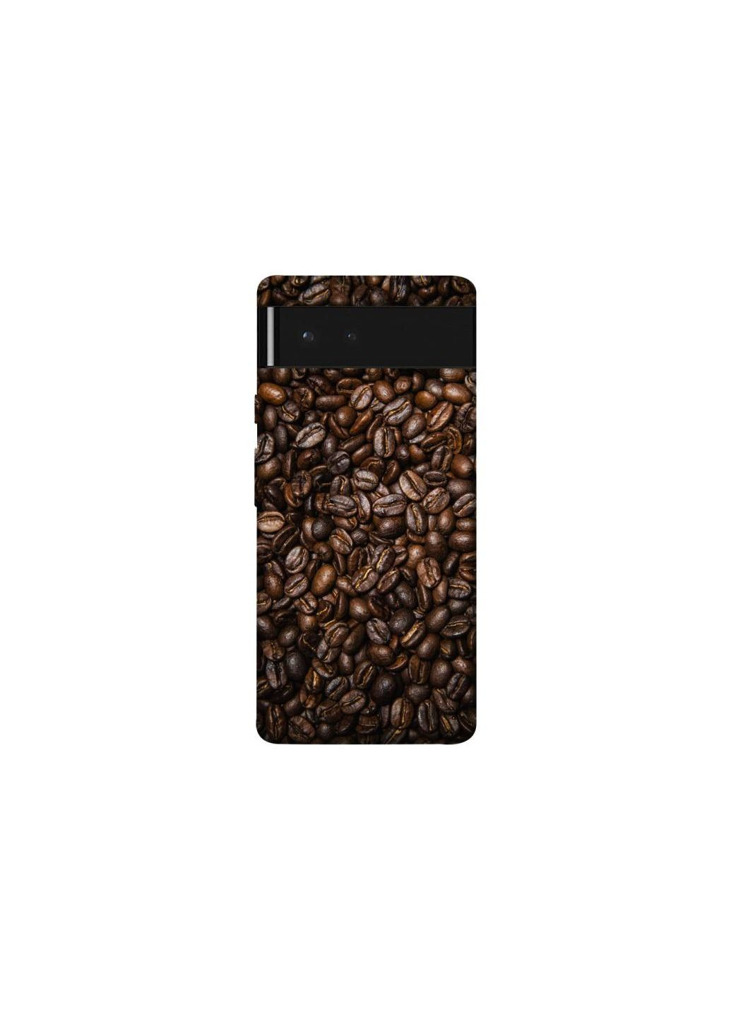 Чехол на Google Pixel 6 Сoffee beans Frontalka (355319713)