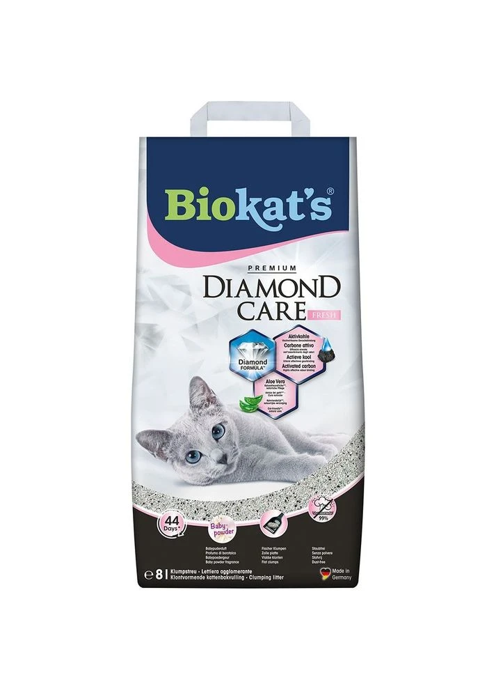 Наповнювач Biokats для котячого туалету Diamond Fresh бентонітовий 8 л Biokat's (399751398)