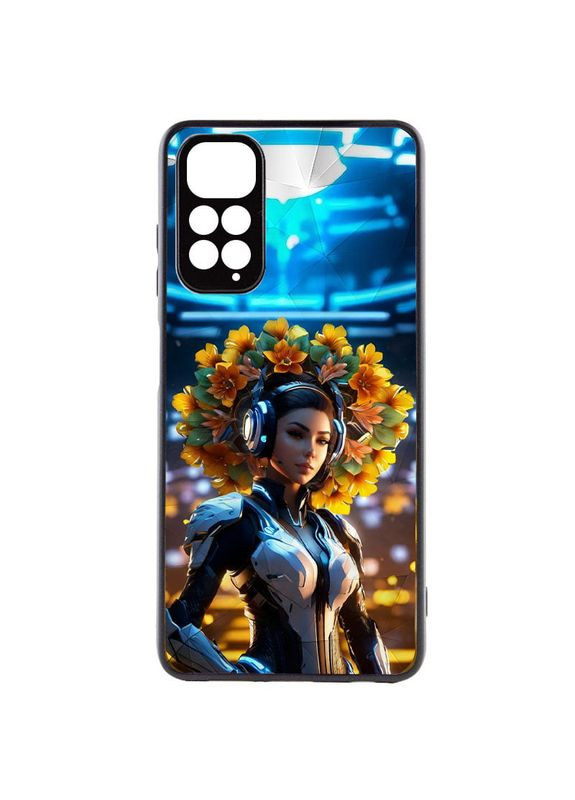 TPU+PC чехол Prisma Ladies для Xiaomi Redmi Note 11 (Global) / Note 11S Cyberpunk No Brand (360879117)