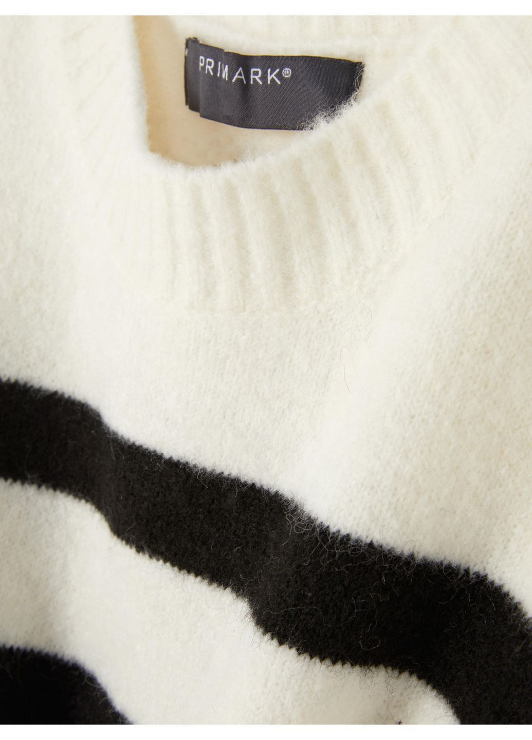 Молочное платье демисезон,молочный-черный, Primark