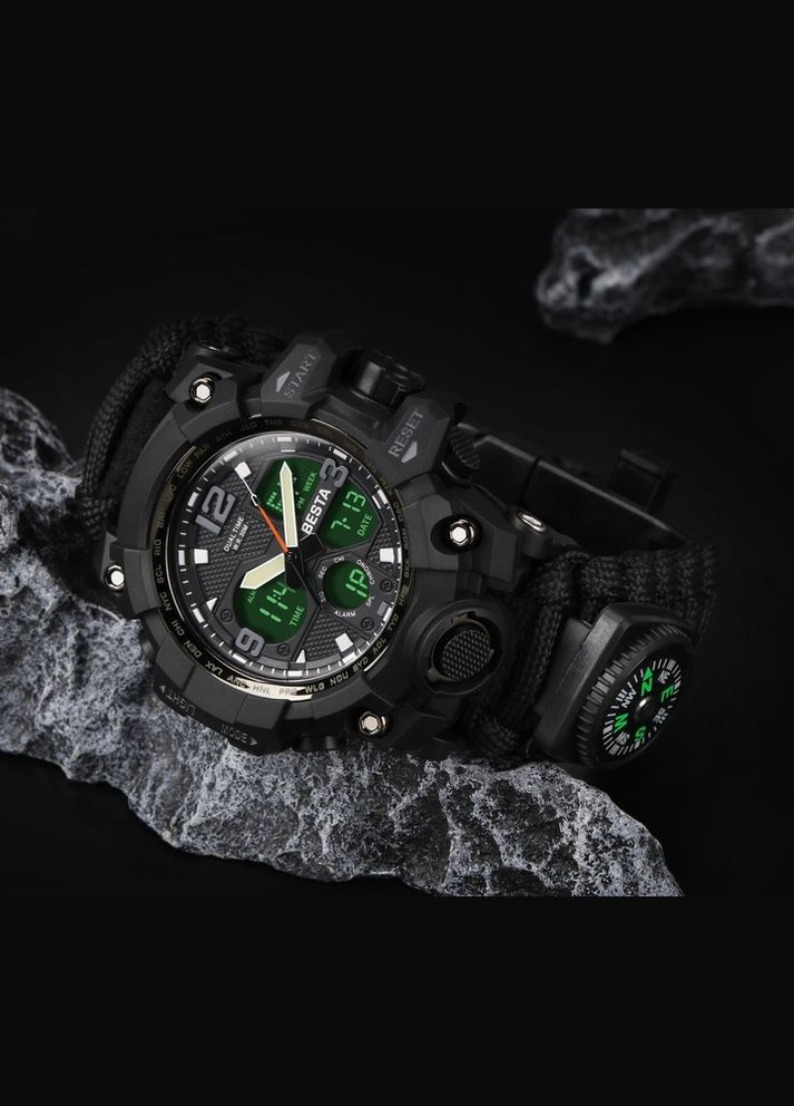 Life Pro AllBlack з компасом Besta (346534534)