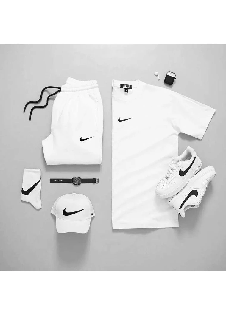 Чоловічий Спортивний Літній Комплект Найк Шорти Та Футболка Nike Seli No Brand (395637599)