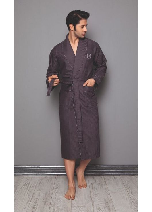 Халат мужской вафельный модель tas, L/xl Nusa 12680 (372445487)
