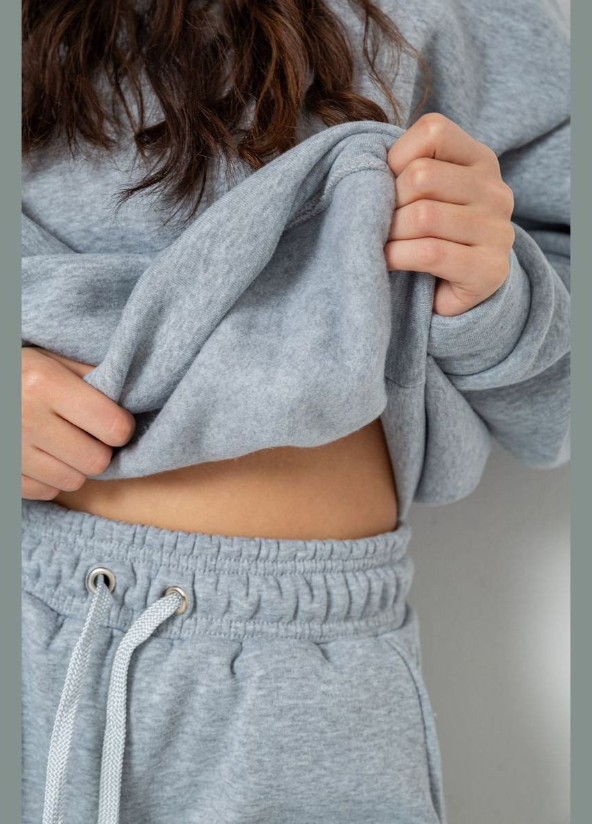 Спортивный костюм женский на флисе черный размер M (sku_241R2001-2) Ager (316319388)