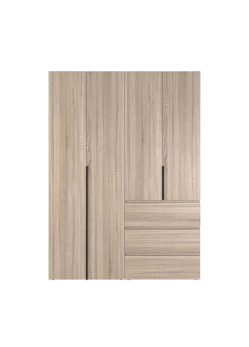 Шкаф распашной комбинированный №5 Light 1600x500x2200 Дуб Сонома (LTK0513000000) Art In Head (342323512)