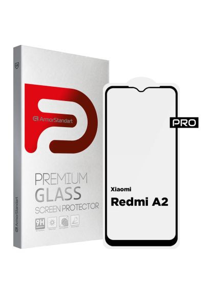 Стекло защитное (ARM66569) ArmorStandart Pro Xiaomi Redmi A2 Black (366657248)