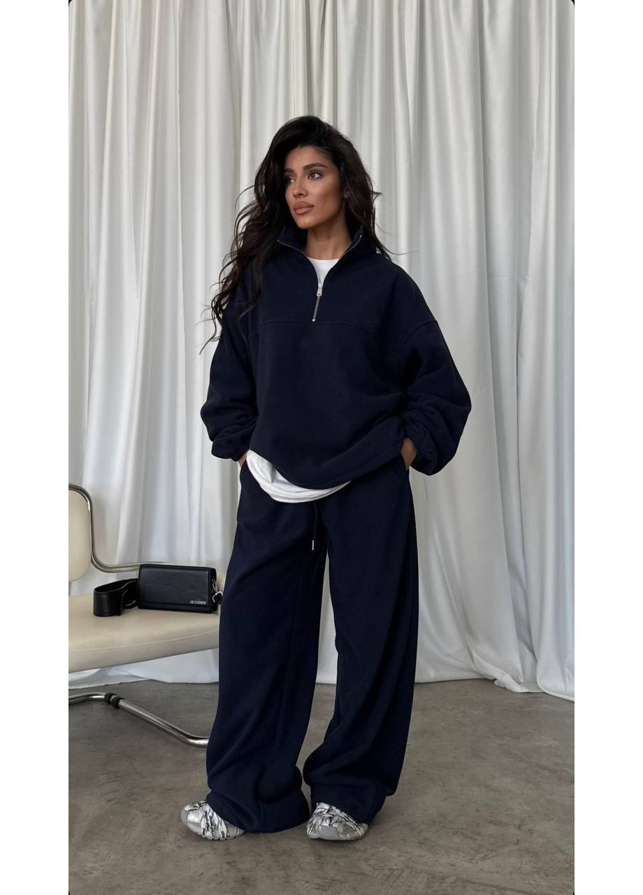 Жіночий флісовий спортивний костюм No Brand (362575124)