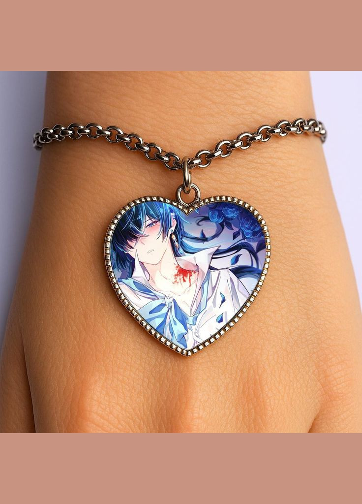 Браслет Аніме Мемуари Ванітаса #005 (серце) No Brand (329330509)