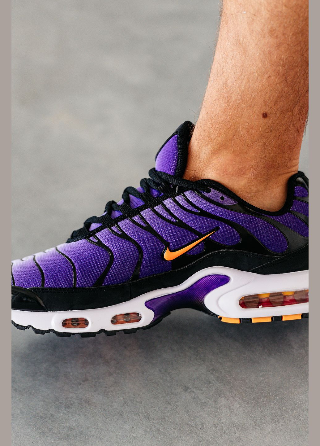 Кроссовки женские и мужские Nike Air Max TN Plus purple | Найк Аир Макс ТН Плюс фиолетовые No Brand фиолетовые демисезоны (315483006)