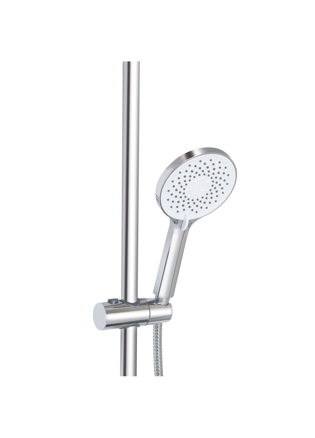 Душова система універсальна Vlasta New на три споживача (з виливом) QTVLA111CRM45650 Chrome Qtap (324250453)