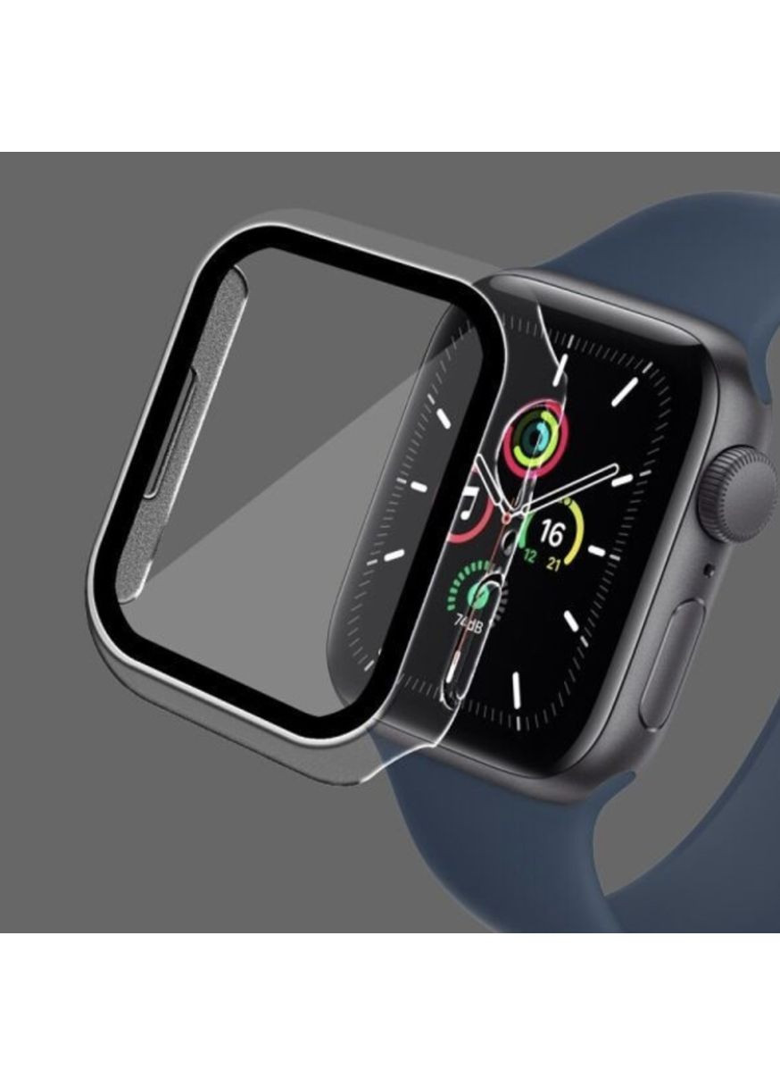 Захисний чохол зі склом для Apple Watch 45 мм Прозорий CHOICE (360898277)