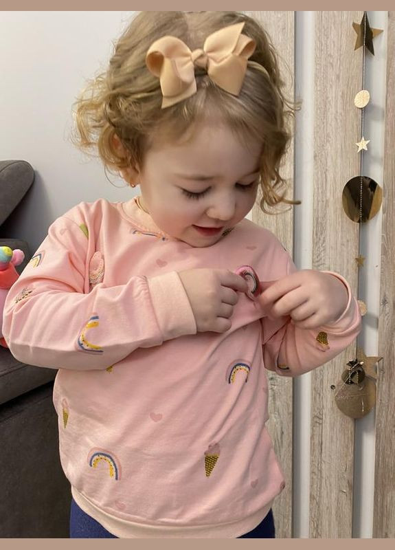 Детский свитшот для девочки BabyStyle (324787720)