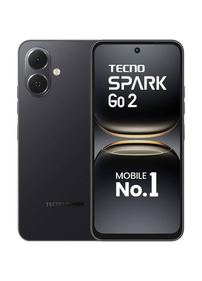 Смартфон Spark Go 2 KM4 3/64GB Ink Black (4894947089534) Tecno (361854066)