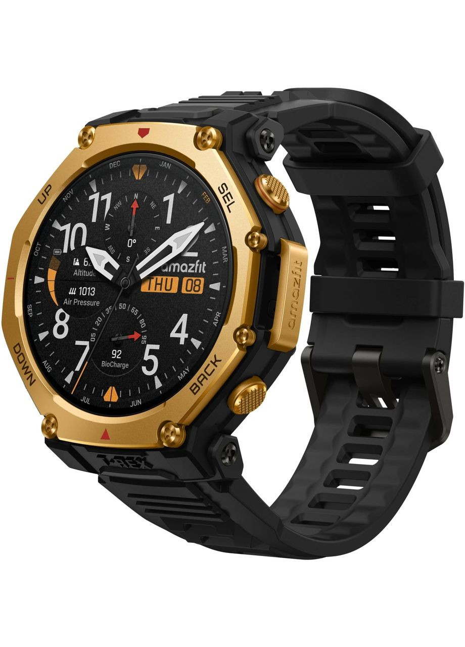 Smart Watch T-Rex 3 Pro Black Gold (W2444OV5N) RU Amazfit (368631427)